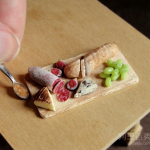 14种微型粘土食物雕塑 让人想要流口水