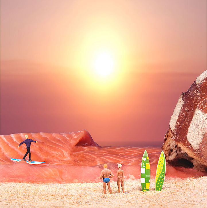 微距摄影的食物和人偶,每个都是不同的故事(图7) 微距摄影的食物和人偶,每个都是不同的故事(图7)