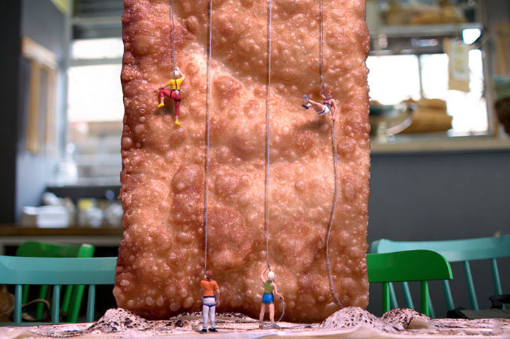 微距摄影的食物和人偶,每个都是不同的故事(图11) 微距摄影的食物和人偶,每个都是不同的故事(图11)